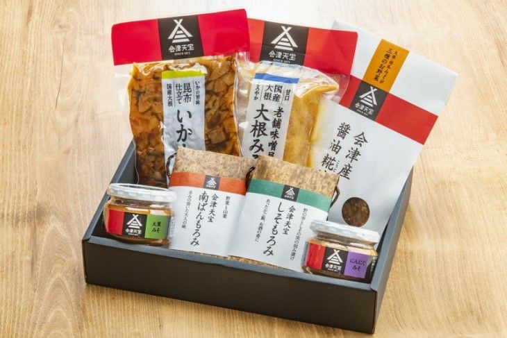 会津天宝漬物詰合せ