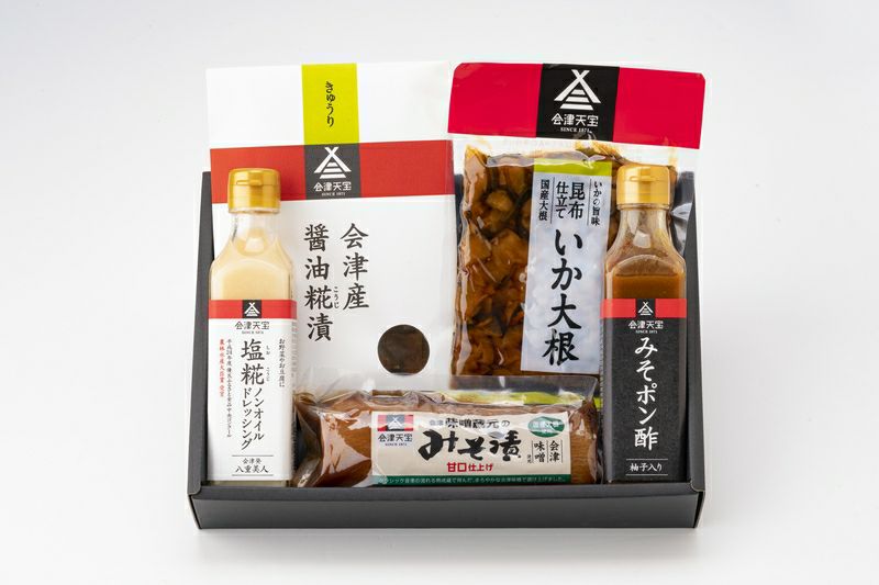 おかず味噌6点セット（MM812） | 会津天宝 一汁一菜亭 | 会津天宝醸造